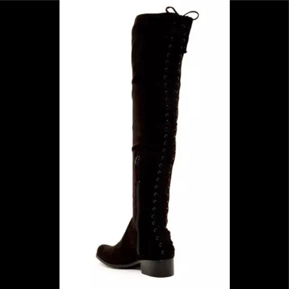 5 M Charles David Gannon Corset OTK Boots